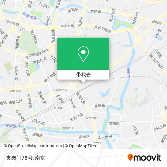 夹岗门78号地图