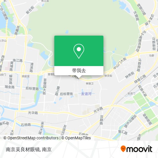 南京吴良材眼镜地图