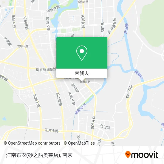 江南布衣(砂之船奥莱店)地图