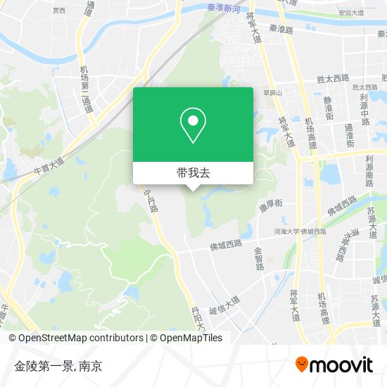 金陵第一景地图