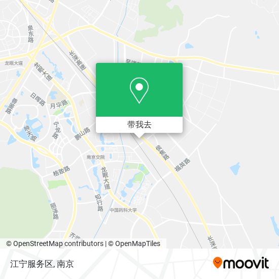 江宁服务区地图