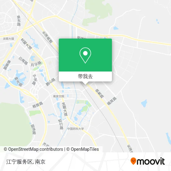 江宁服务区地图