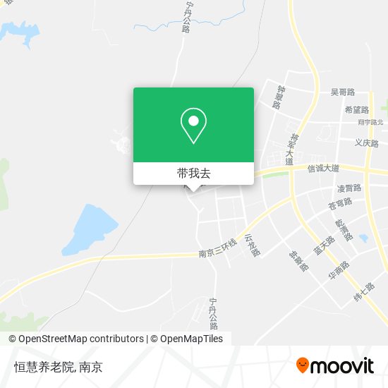 恒慧养老院地图