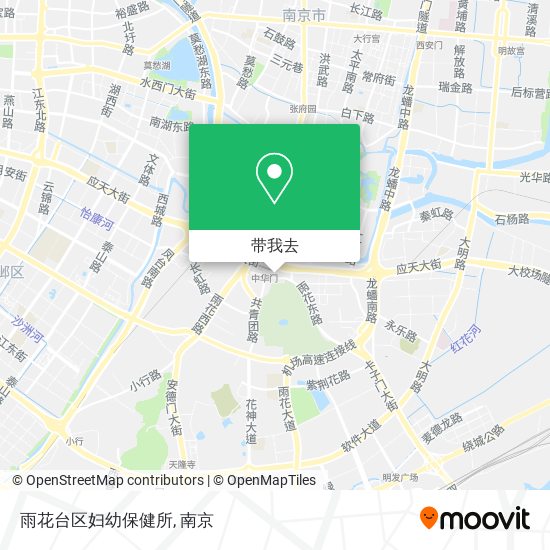 雨花台区妇幼保健所地图