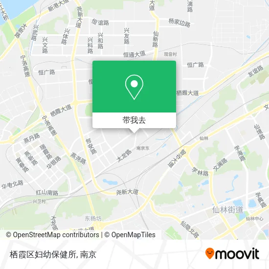 栖霞区妇幼保健所地图