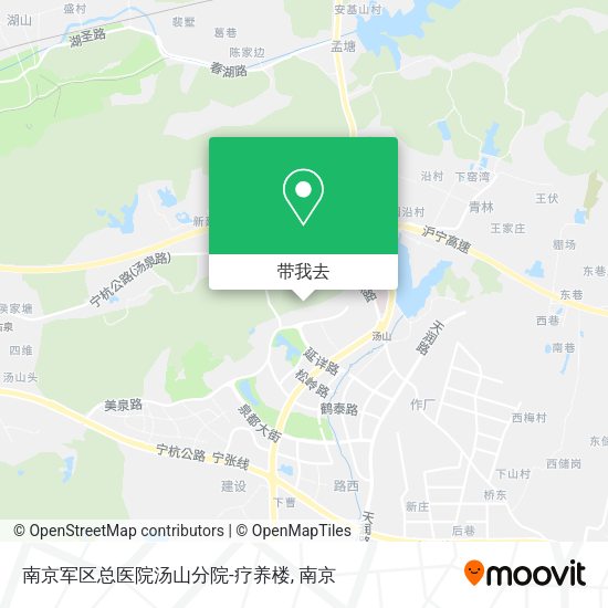 南京军区总医院汤山分院-疗养楼地图