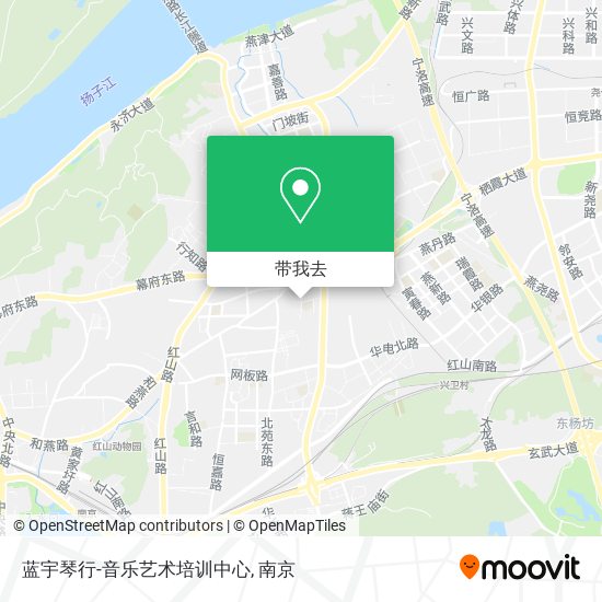 蓝宇琴行-音乐艺术培训中心地图