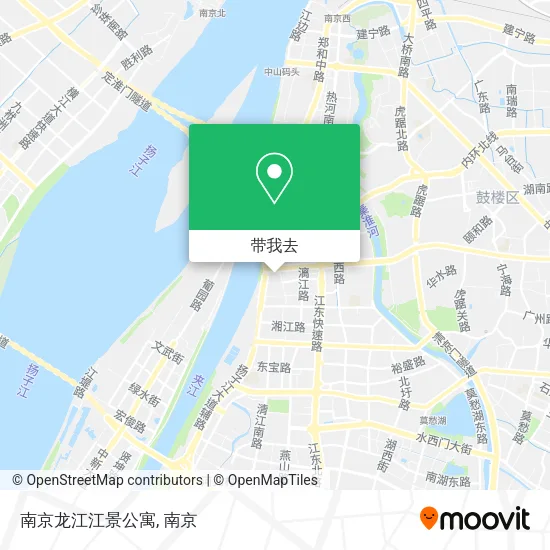 南京龙江江景公寓地图