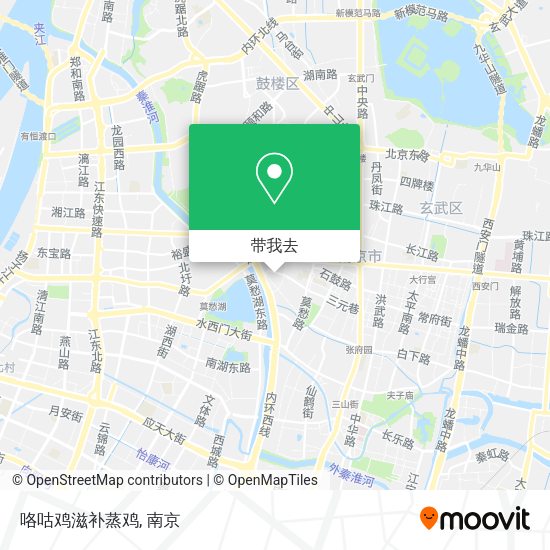 咯咕鸡滋补蒸鸡地图