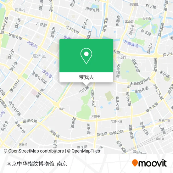 南京中华指纹博物馆地图