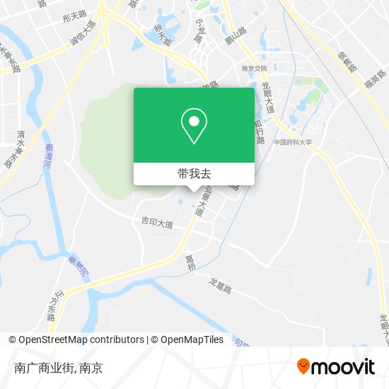 南广商业街地图