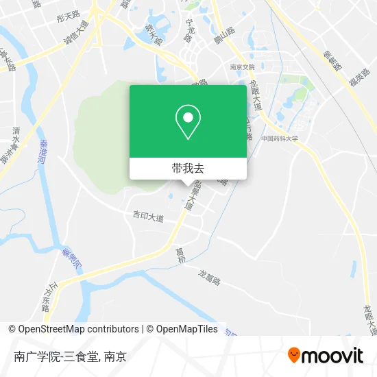 南广学院-三食堂地图