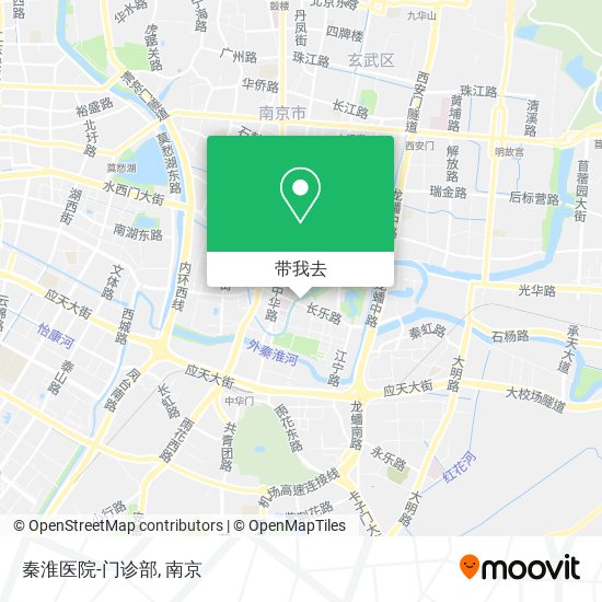 秦淮医院-门诊部地图