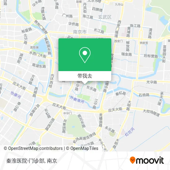秦淮医院-门诊部地图