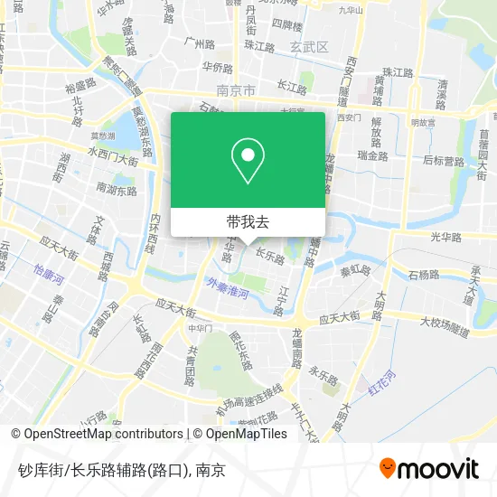 钞库街/长乐路辅路(路口)地图