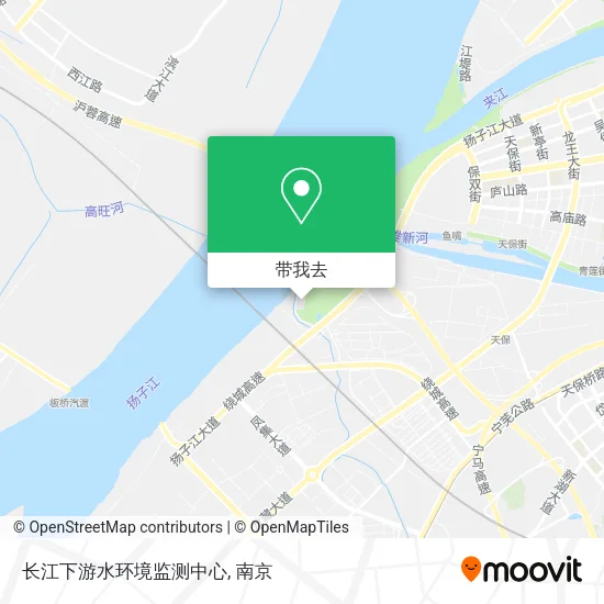 长江下游水环境监测中心地图