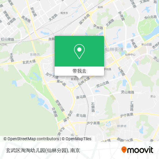 玄武区淘淘幼儿园(仙林分园)地图