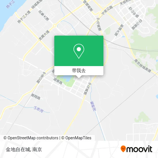 金地自在城地图