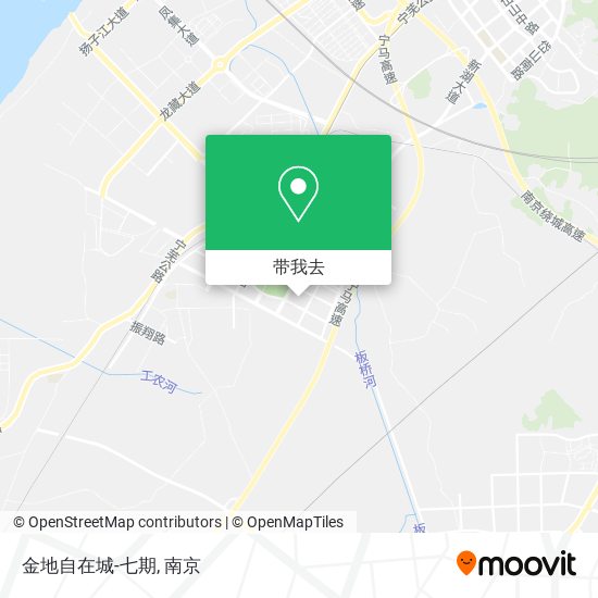 金地自在城-七期地图