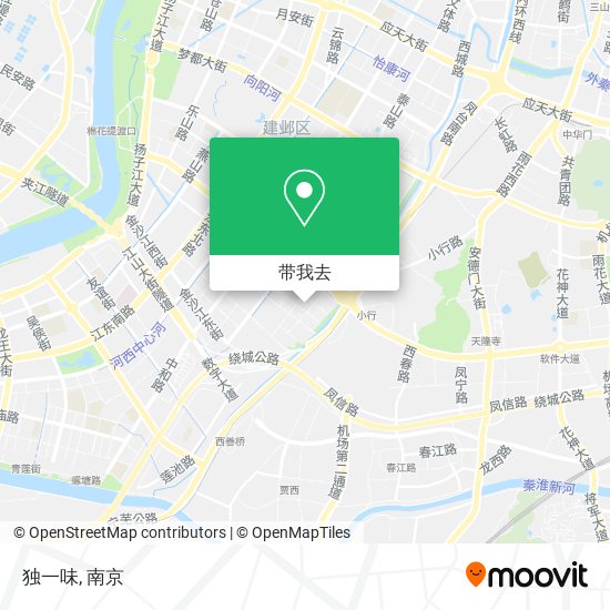独一味地图