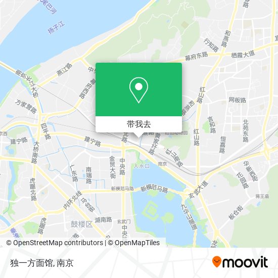 独一方面馆地图