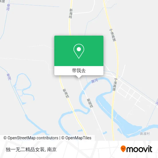 独一无二精品女装地图