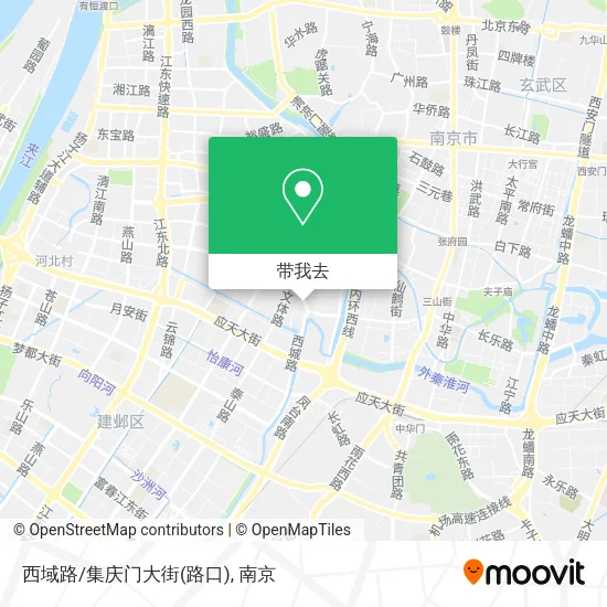西域路/集庆门大街(路口)地图
