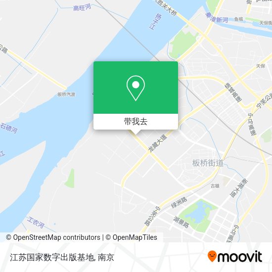 江苏国家数字出版基地地图