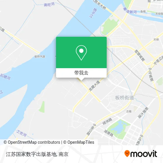 江苏国家数字出版基地地图