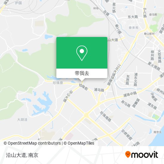 沿山大道地图