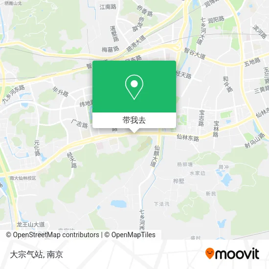 大宗气站地图