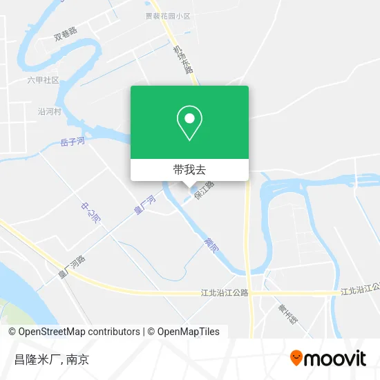 昌隆米厂地图