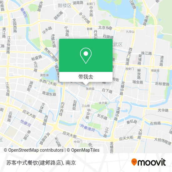 苏客中式餐饮(建邺路店)地图
