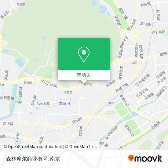 森林摩尔商业街区地图