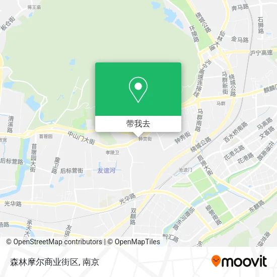 森林摩尔商业街区地图