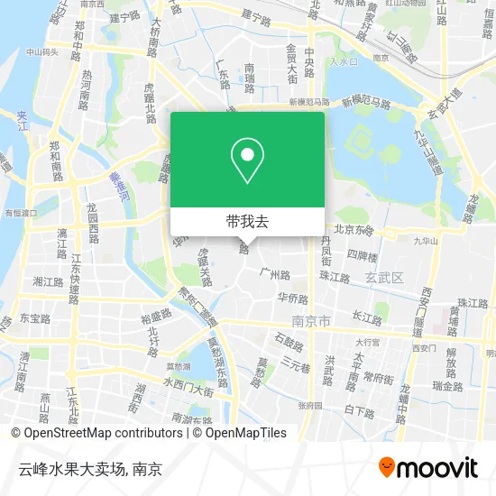 云峰水果大卖场地图