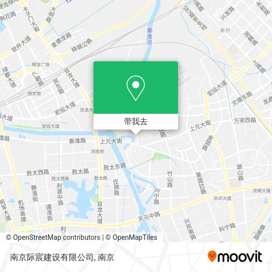 南京际宸建设有限公司地图