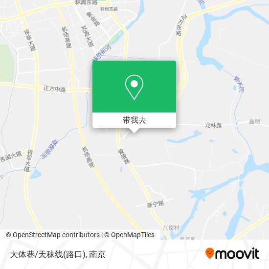 大体巷/天秣线(路口)地图