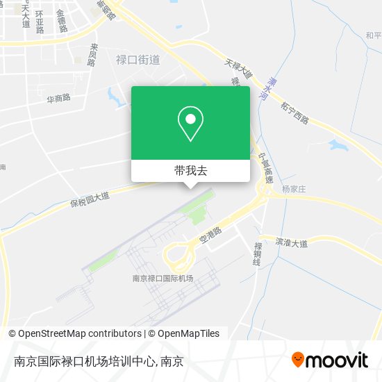 南京国际禄口机场培训中心地图