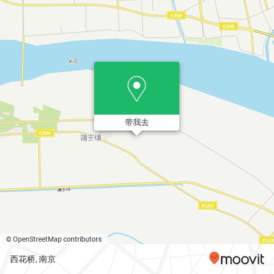 西花桥地图