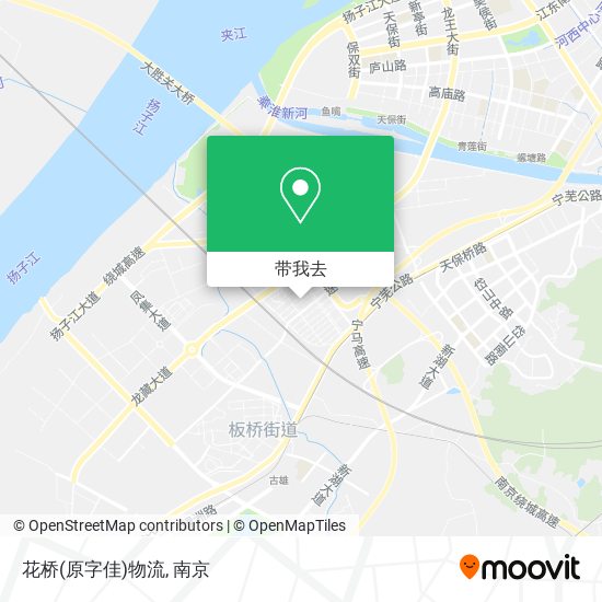 花桥(原字佳)物流地图