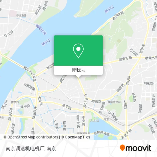 南京调速机电机厂地图