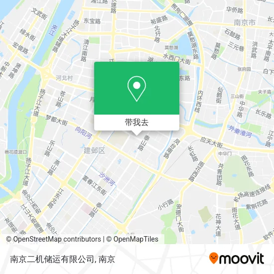 南京二机储运有限公司地图