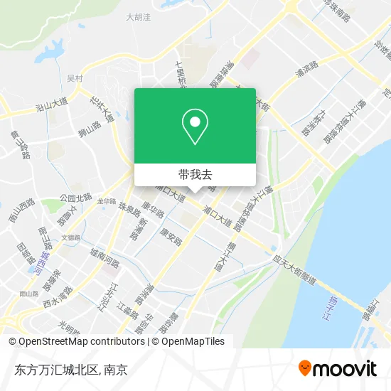 东方万汇城北区地图