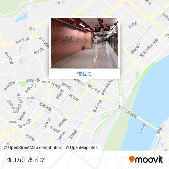 浦口万汇城地图