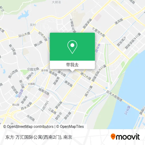 东方·万汇国际公寓(西南2门)地图