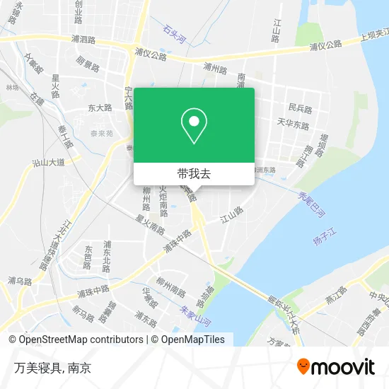 万美寝具地图