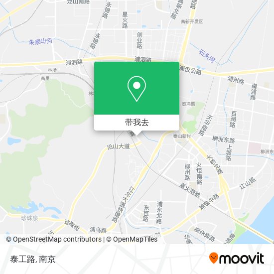 泰工路地图