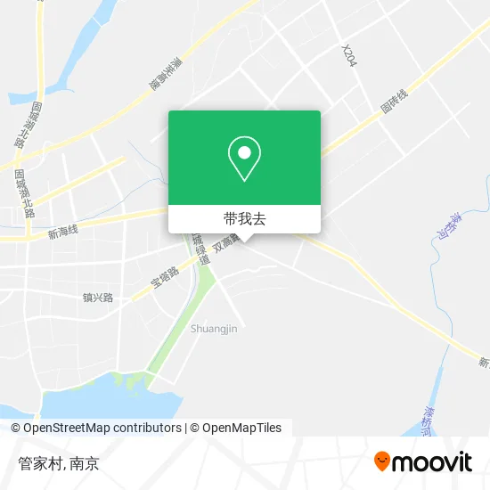 管家村地图