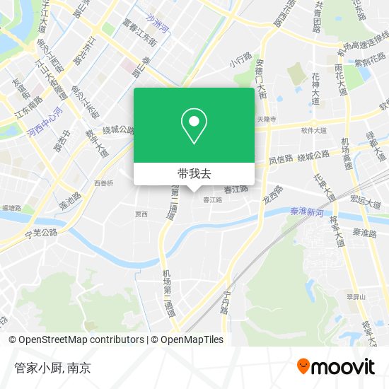 管家小厨地图